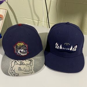 Mahoning Valley scrappers New Era Fitted 7 1/8 hats. Cleveland Indians farm team